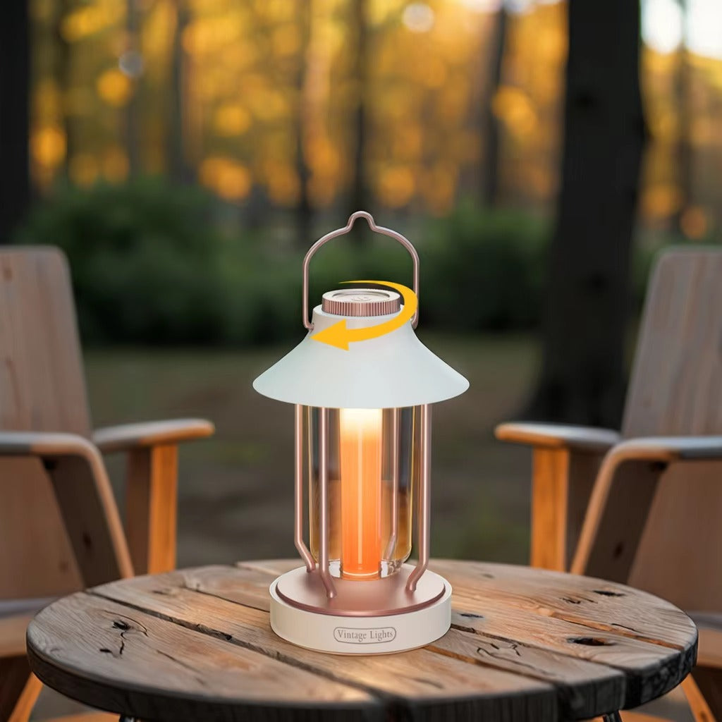 Carrying a outdoor lamp of old dreams, we step into the gentle wilderness.
