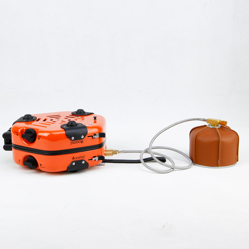 High-Pressure Double-Head Stove YC01 Orange