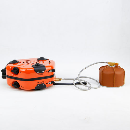 High-Pressure Double-Head Stove YC01 Orange