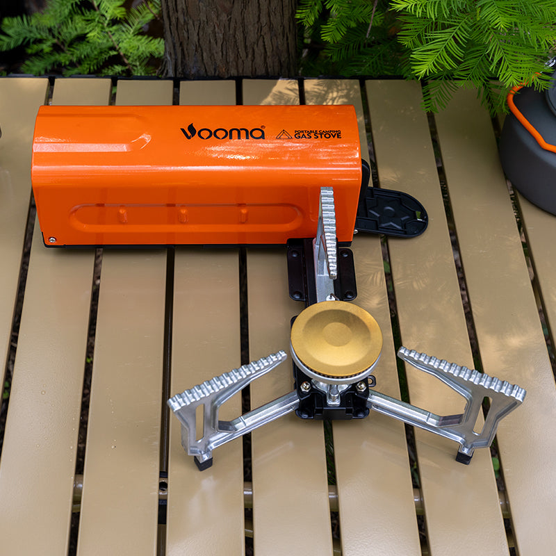 Outdoor Gas Stove Lightweight Aluminum KS02 Orange