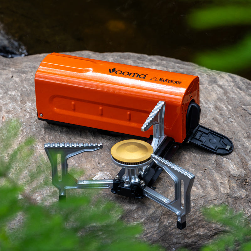 Portable Folding Cassette Stove  KS03 Orange