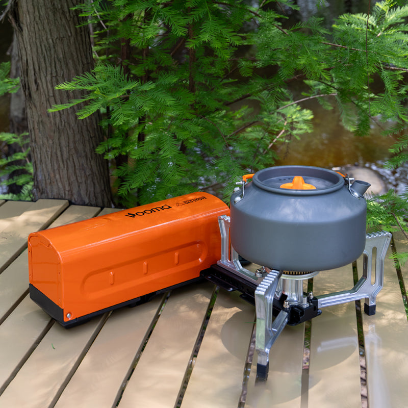 Portable Folding Cassette Stove  KS03 Orange