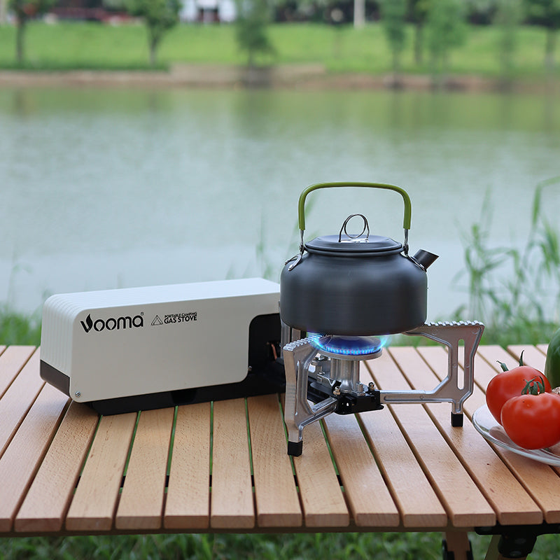 Portable Folding Cassette Stove  KS03 Black