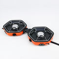 High-Pressure Double-Head Stove YC01 Orange