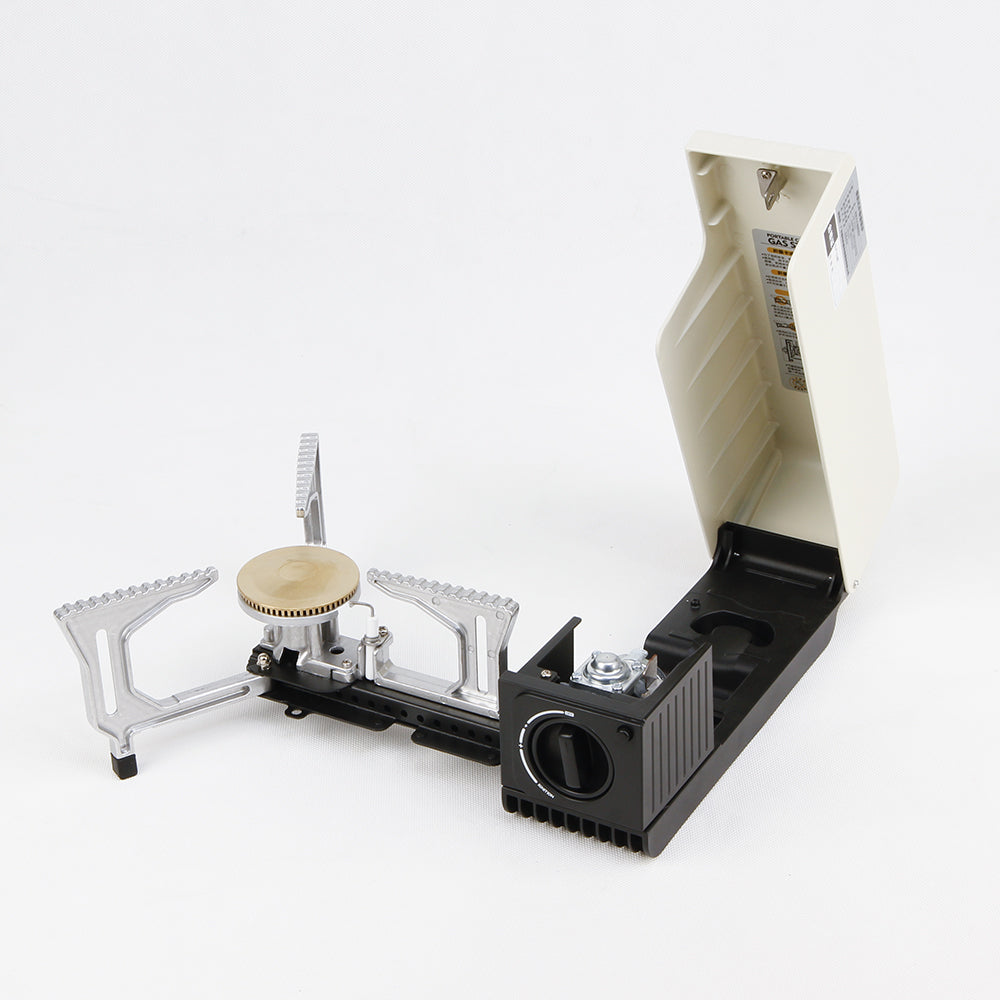 Backpacking Stove Compact StainlessSteel KS03 White